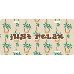 Palm Trees Front License Plate (Personalized)
