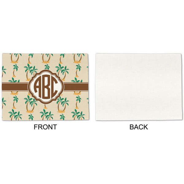 Palm Trees Linen Placemat - APPROVAL Single (single sided)
