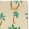 Palm Trees Linen Placemat - DETAIL