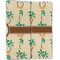 Palm Trees Linen Placemat - Folded Half (double sided)