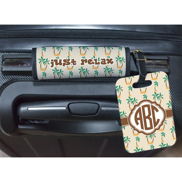 Palm Trees Luggage Wrap & Tag