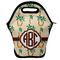 Palm Trees Lunch Bag - Front