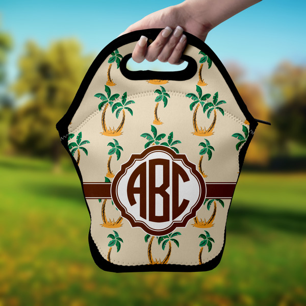 Palm Trees Lunch Bag - Hand