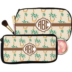Palm Trees Makeup / Cosmetic Bag (Personalized)