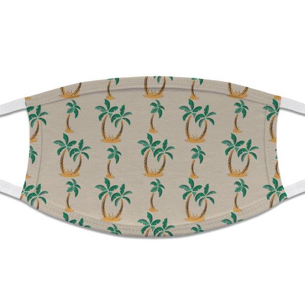 Custom Palm Trees Cloth Face Mask (T-Shirt Fabric)