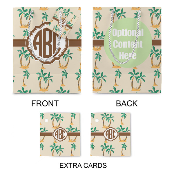 Palm Trees Medium Gift Bag - Approval