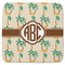 Palm Trees Memory Foam Bath Mat - 48"x48" (Personalized)