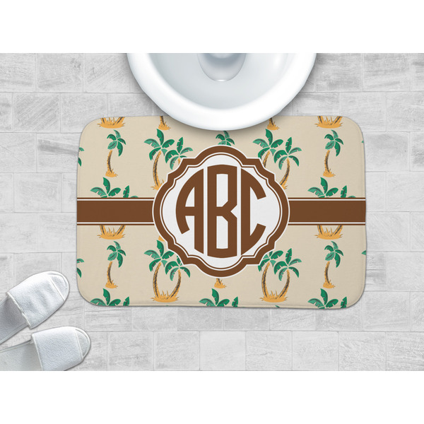 Palm Trees Memory Foam Bath Mat - LIFESTYLE 34x21
