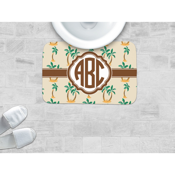 Palm Trees Memory Foam Bath Mat - LIFESTYLE