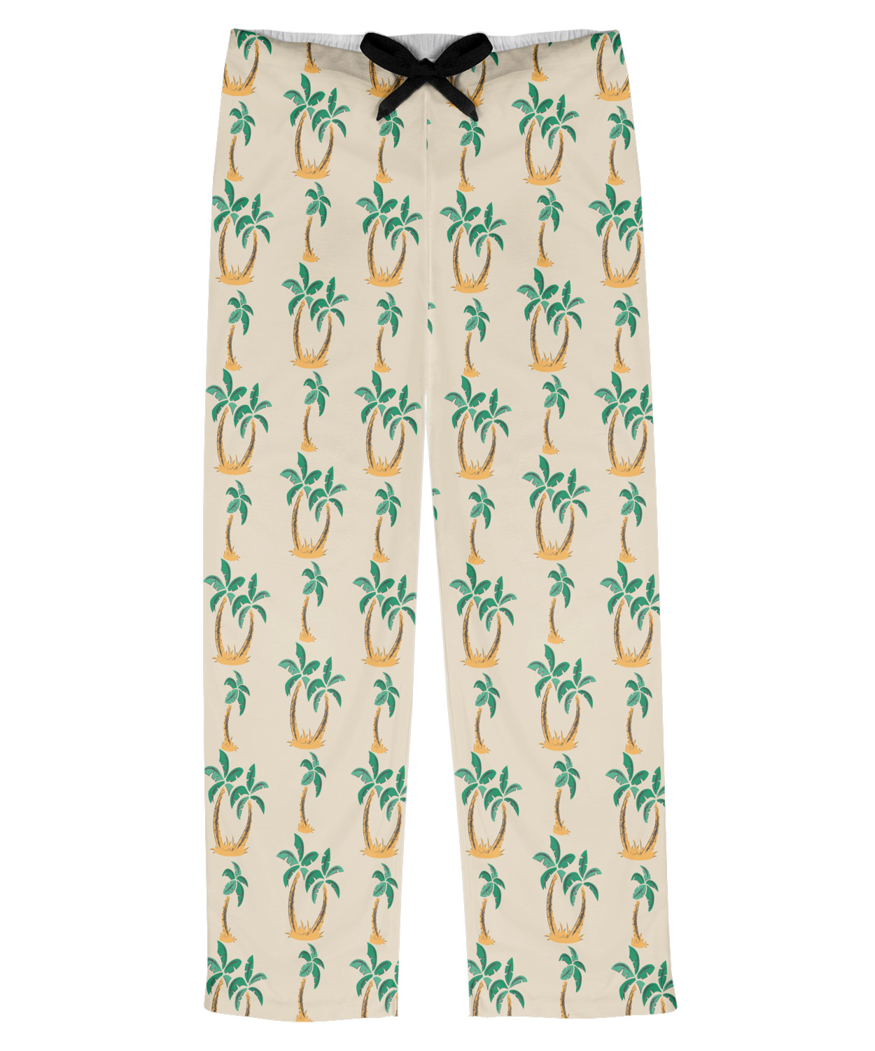 Custom Palm Trees Mens Pajama Pants | YouCustomizeIt