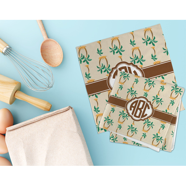 Palm Trees Microfiber Dish Rag - LIFESTYLE