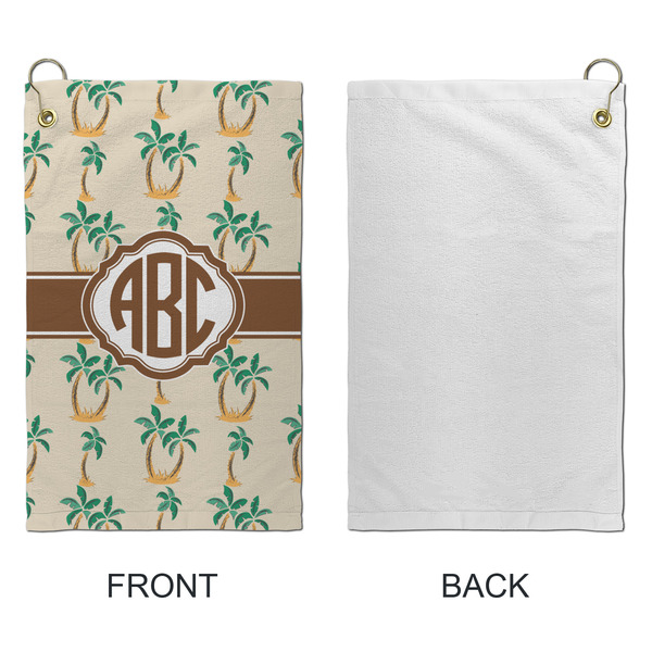 Palm Trees Microfiber Golf Towels - Small - APPROVAL