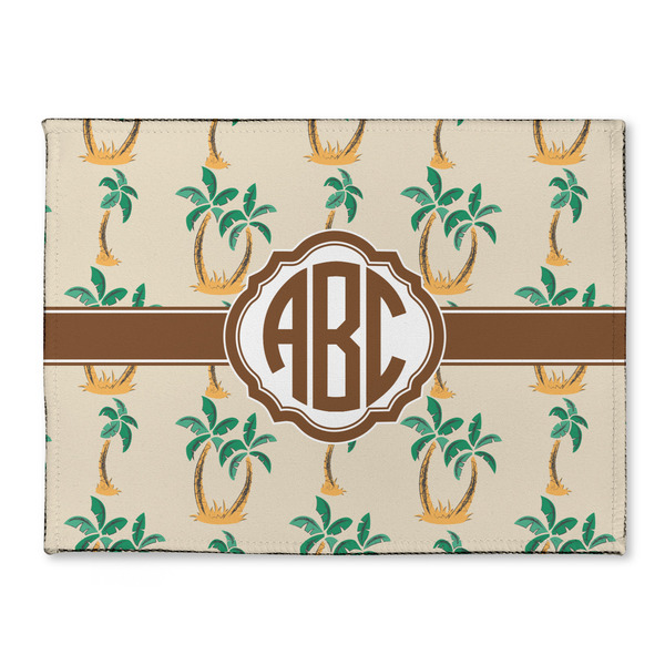 Custom Palm Trees Microfiber Screen Cleaner (Personalized)