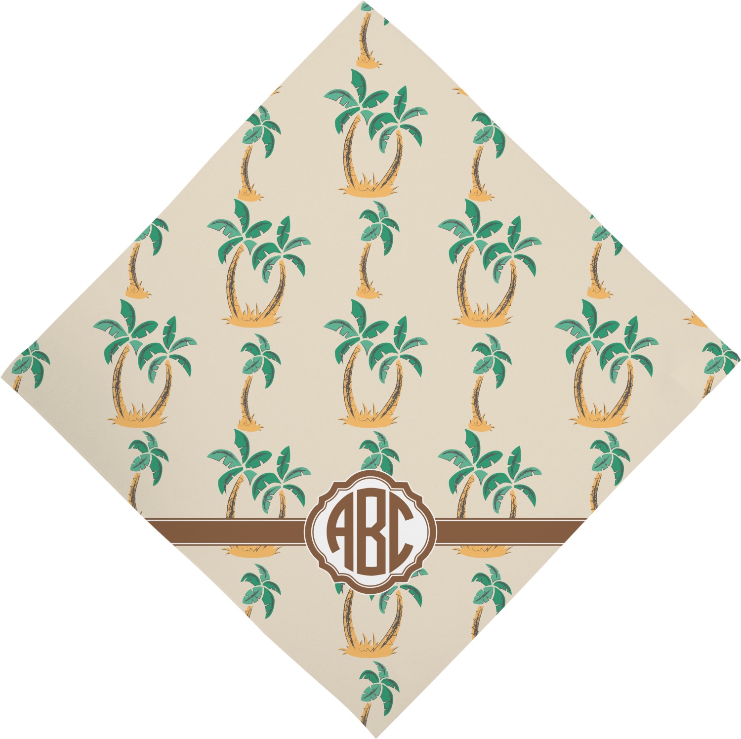 Palm Trees Cloth Napkins (Set of 4) (Personalized) YouCustomizeIt