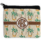 Palm Trees Neoprene Coin Purse - Front