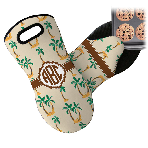 Palm Trees Neoprene Oven Mitt