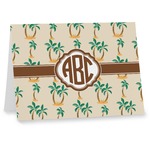 Palm Trees Note cards (Personalized)