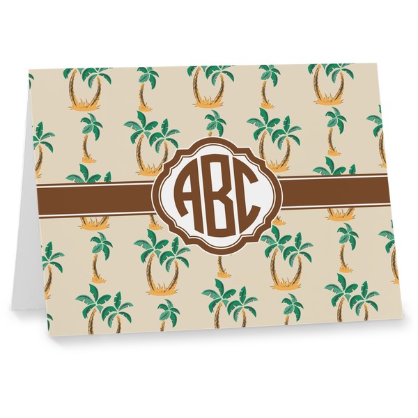 Custom Palm Trees Note cards (Personalized)