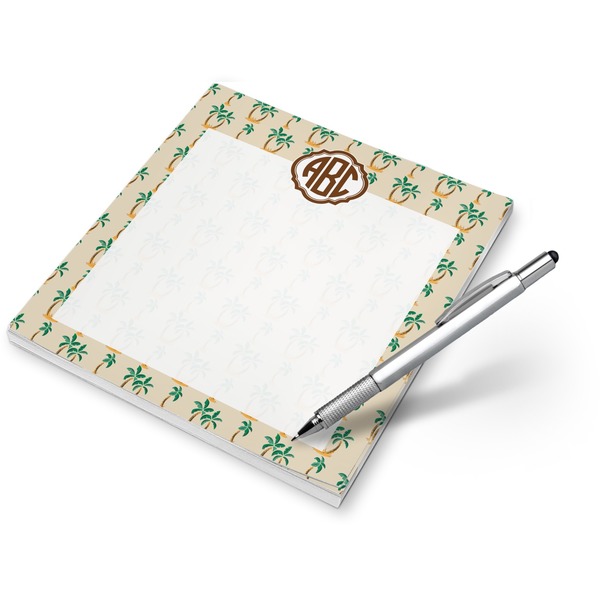 Custom Palm Trees Notepad (Personalized)
