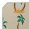 Palm Trees Octagon Placemat - Single front (DETAIL)