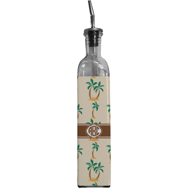 Custom Palm Trees Oil Dispenser Bottle (Personalized)