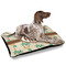 Palm Trees Outdoor Dog Beds - Large - IN CONTEXT