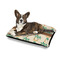 Palm Trees Outdoor Dog Beds - Medium - IN CONTEXT