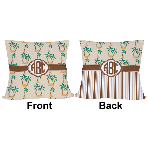 Palm Trees Outdoor Pillow - 16x16