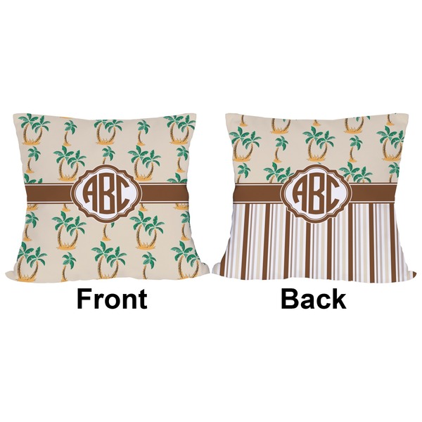 Palm Trees Outdoor Pillow - 18x18