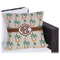 Palm Trees Outdoor Pillow