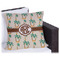 Palm Trees Outdoor Pillow - 16" (Personalized)