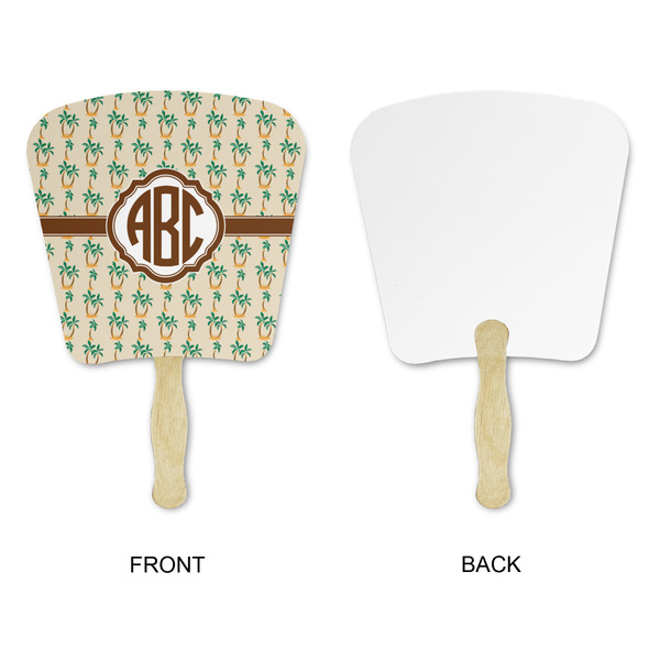 Palm Trees Paper Fans - Approval