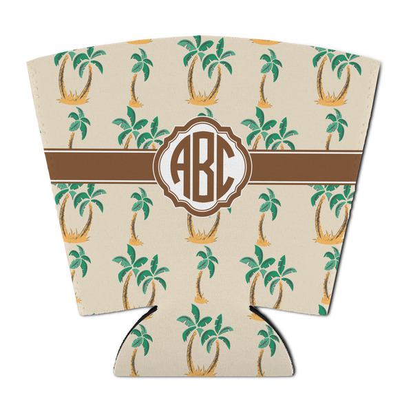 Palm Trees Party Cup Sleeves - with bottom - FRONT