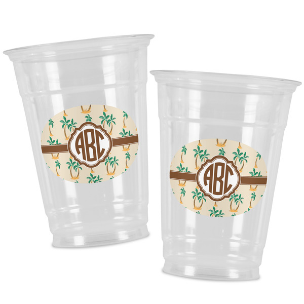 Palm Trees Party Cups - 16oz - Alt View