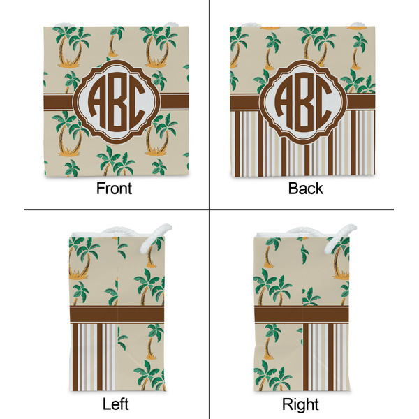 Palm Trees Party Favor Gift Bag - Gloss - Approval