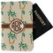 Palm Trees Passport Holder - Fabric (Personalized)