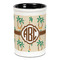 Palm Trees Ceramic Pencil Holders - Black