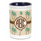Palm Trees Ceramic Pencil Holders - Blue