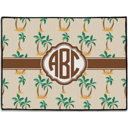 Palm Trees Door Mat - 24"x18" (Personalized)