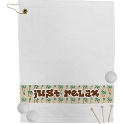 Palm Trees Golf Bag Towel (Personalized)
