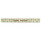 Palm Trees Plastic Ruler - 12" - FRONT