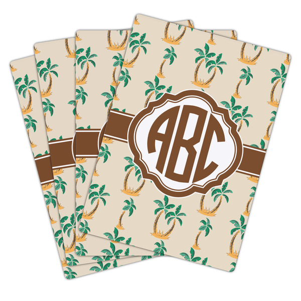 Palm Trees Playing Cards - Hand Back View