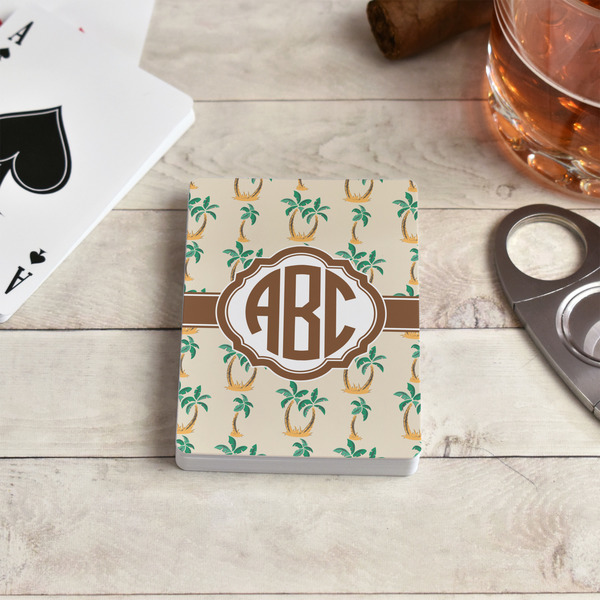 Palm Trees Playing Cards - In Context