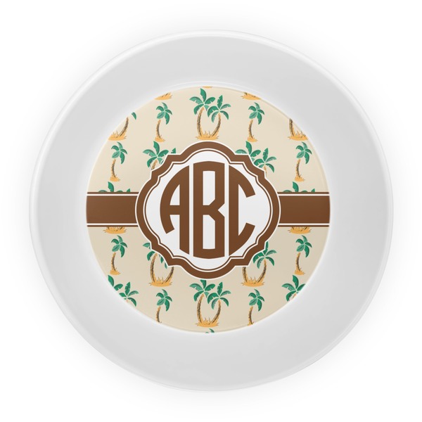 Palm Trees Melamine Bowl - Center