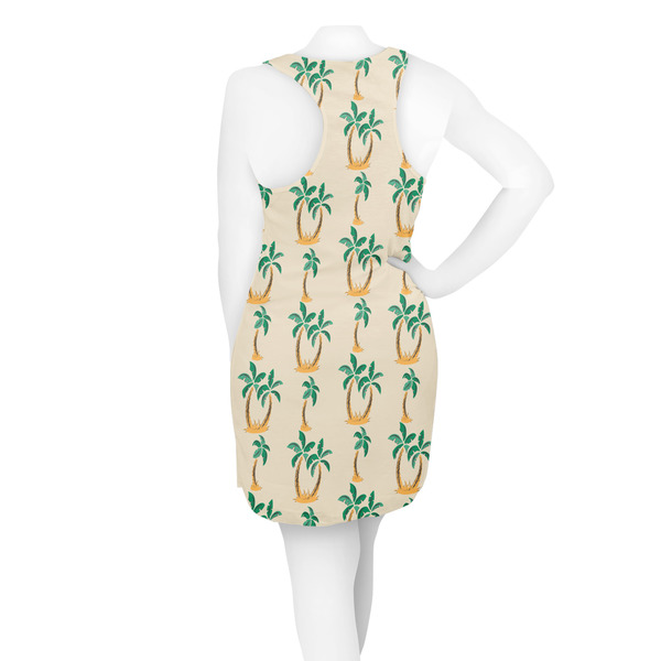 Palm Trees Racerback Dress - On Model - Back