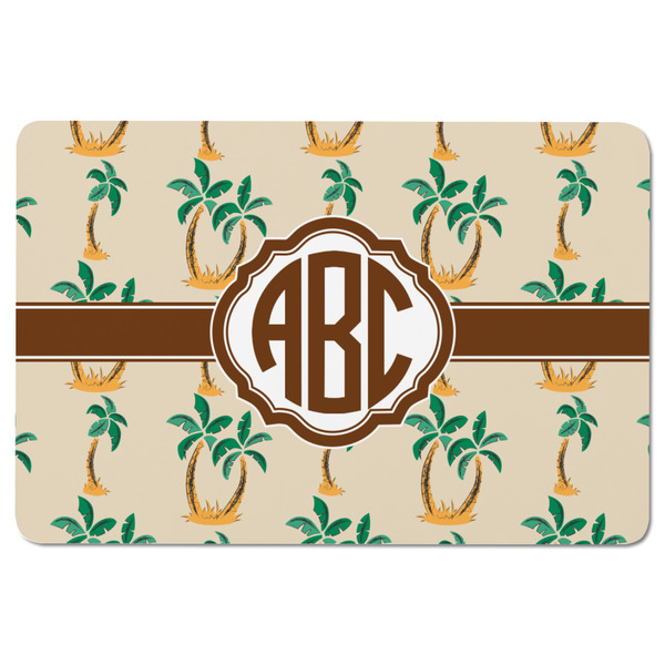 Palm Trees Rectangular Fridge Magnet - FRONT