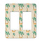 Palm Trees Rocker Light Switch Covers - Double - MAIN
