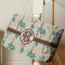 Palm Trees Large Rope Tote - Life Style