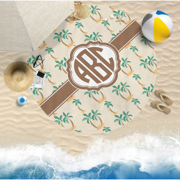 Palm Trees Beach Towel Lifestyle