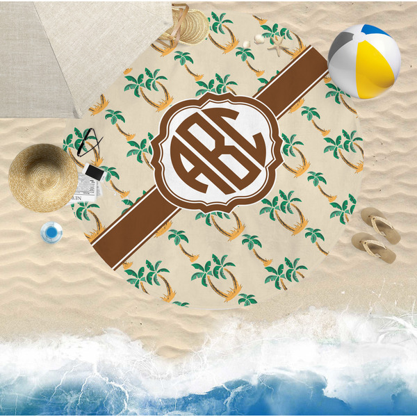 Palm Trees Beach Towel Lifestyle